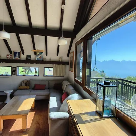 Chalet O Perchoir Du Leman - Vue Panoramique Et Montagnes Thollon-les-Memises