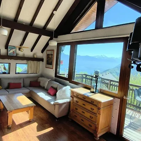 Chalet Châlet ô Perchoir Du Léman - Vue Panoramique Et Montagnes Thollon-les-Memises